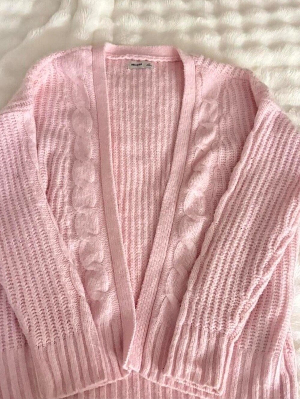 Hollister Pink Cardigan